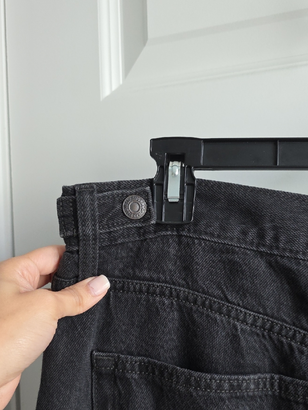 Levis Cinch Baggy Washed Black Size 32 G099 - Picture 6 of 10